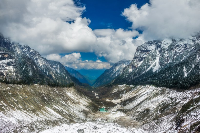 点击大图看下一张：四川川西风景图片