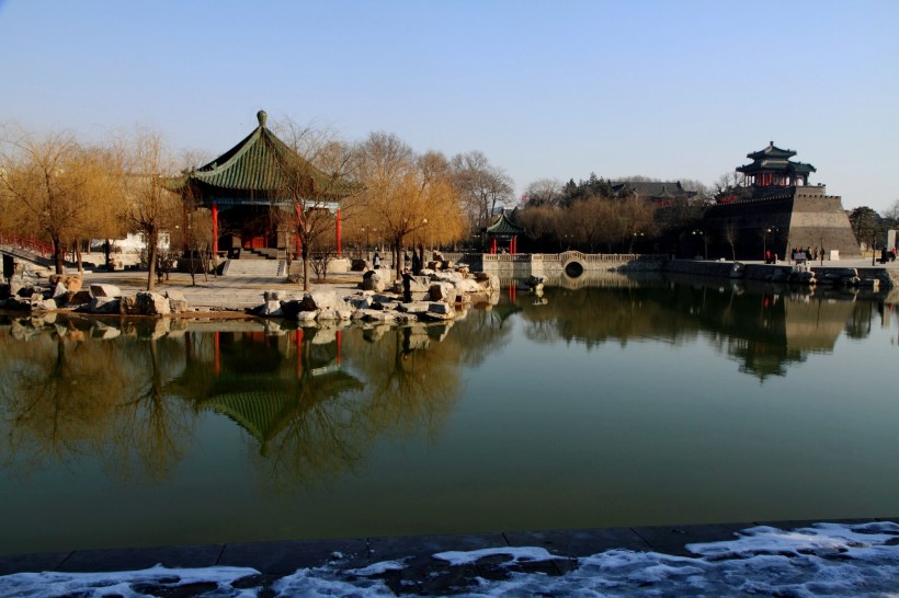 点击大图看下一张：河北邯郸丛台公园风景图片