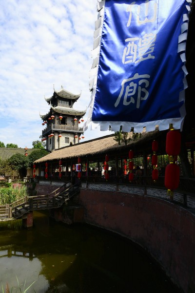 点击大图看下一张：四川成都邛崃大梁酒庄（中国酒村）风景图片