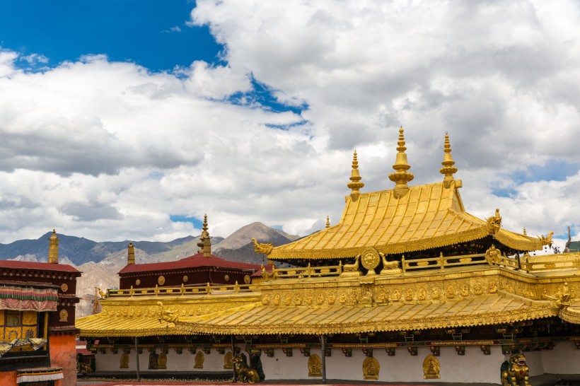 点击大图看下一张：西藏大昭寺风景图片