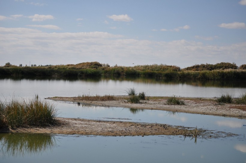 点击大图看下一张:新疆东道海子风景图片