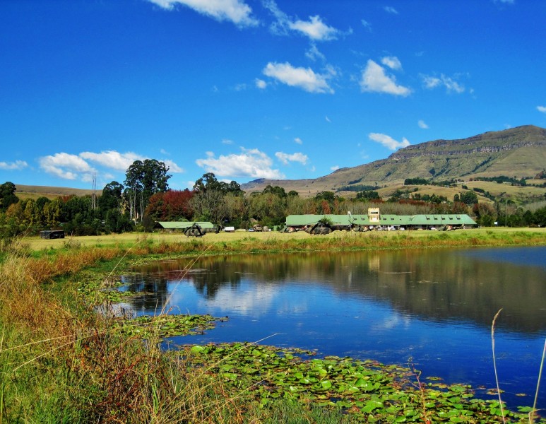 点击大图看下一张：南非德拉肯斯风景图片
