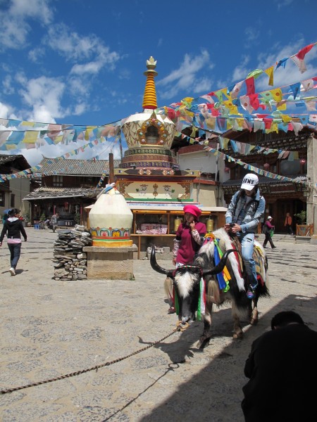 点击大图看下一张：香格里拉独克宗古城图片