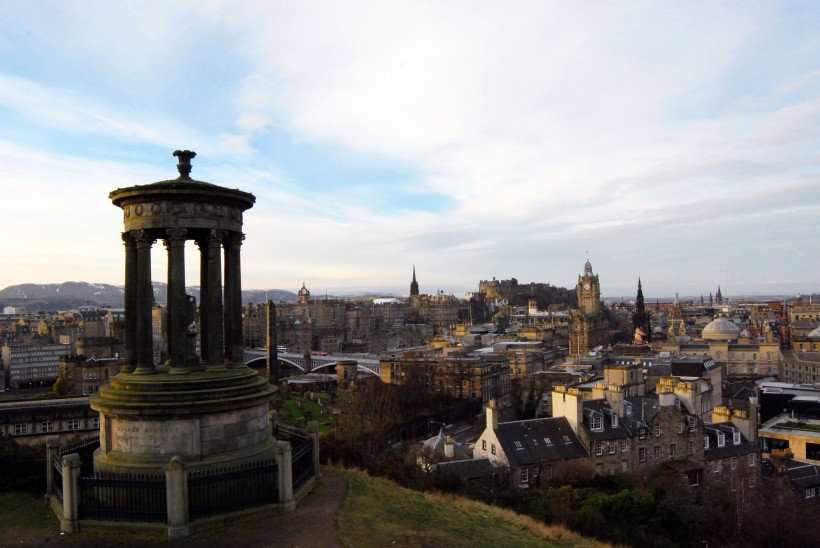 点击大图看下一张：美丽的山城爱丁堡图片