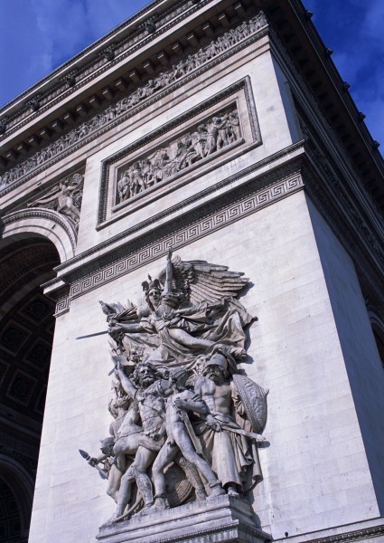 点击大图看下一张：法国凯旋门图片