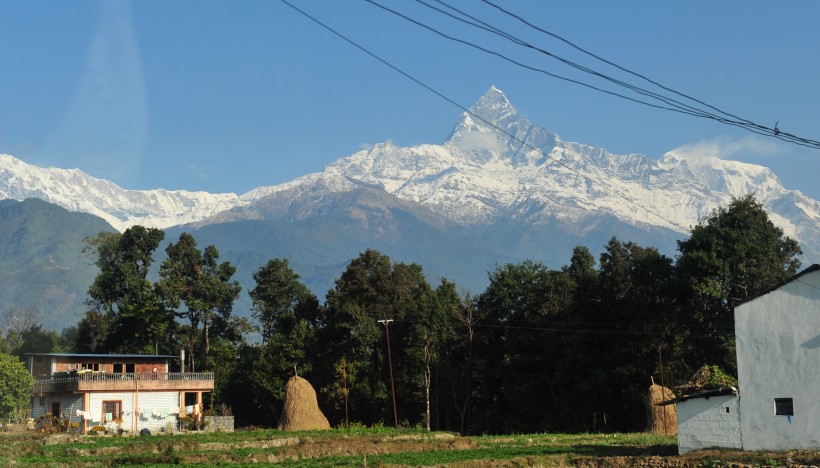 点击大图看下一张：尼泊尔风景图片