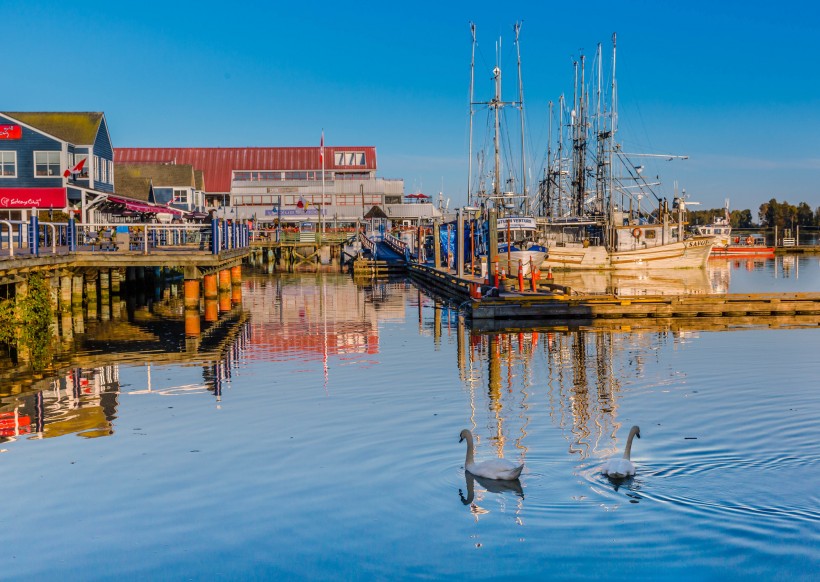 点击大图看下一张：美国旧金山渔人码头风景图片