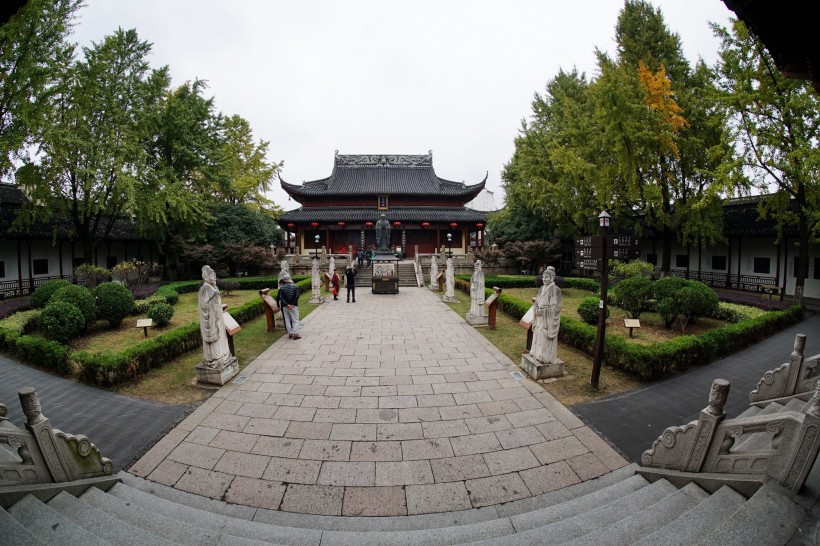 点击大图看下一张：江苏南京夫子庙风景图片