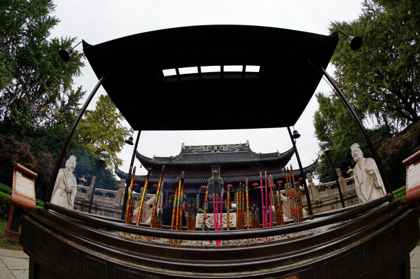 点击大图看下一张：江苏南京夫子庙风景图片