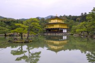 日本京都金阁寺风景图片_7张