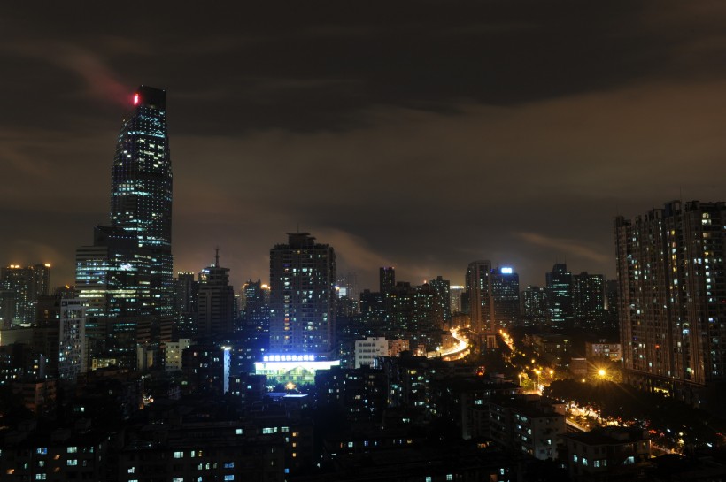 点击大图看下一张：广东广州夜景图片