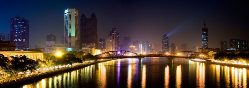 点击大图看下一张：广州夜景图片
