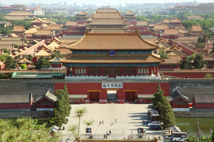 点击大图看下一张：北京故宫风景图片