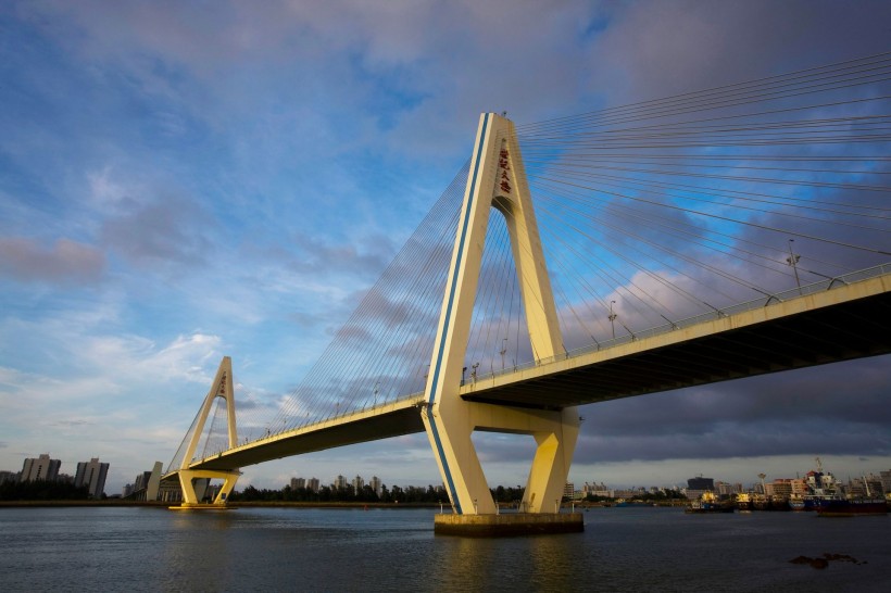 点击大图看下一张：海口世纪大桥图片