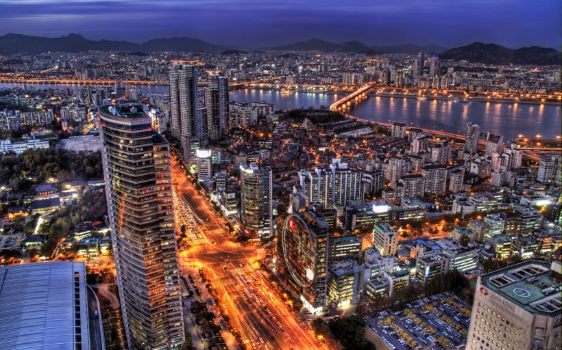 点击大图看下一张：韩国首尔风景图片