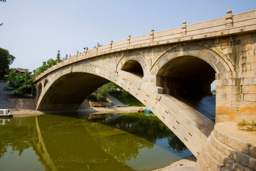 点击大图看下一张：河北赵州桥图片
