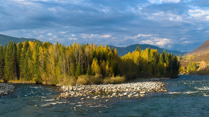 点击大图看下一张:新疆禾木草原图片