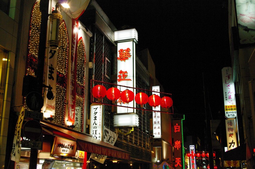 点击大图看下一张：日本横滨中华街图片