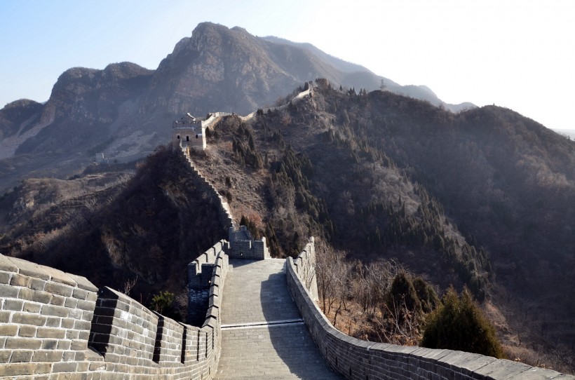 点击大图看下一张：天津黄崖关长城风景图片