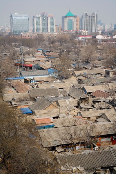 点击大图看下一张：北京胡同后海图片