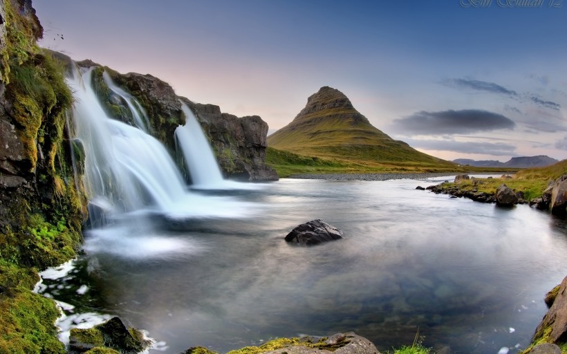 点击大图看下一张：冰岛风景图片