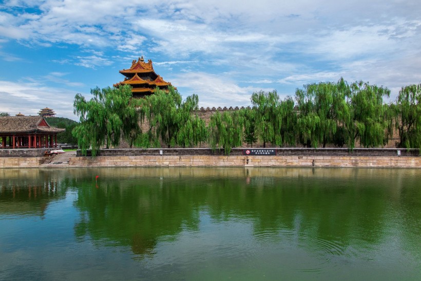 点击大图看下一张：北京紫禁城角楼图片