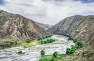 新疆克尔古提峡谷风景图片_10张