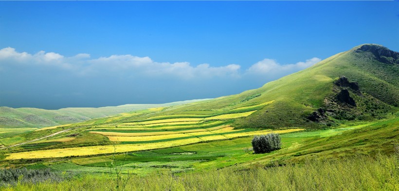 点击大图看下一张：内蒙古克什克腾早秋风景图片