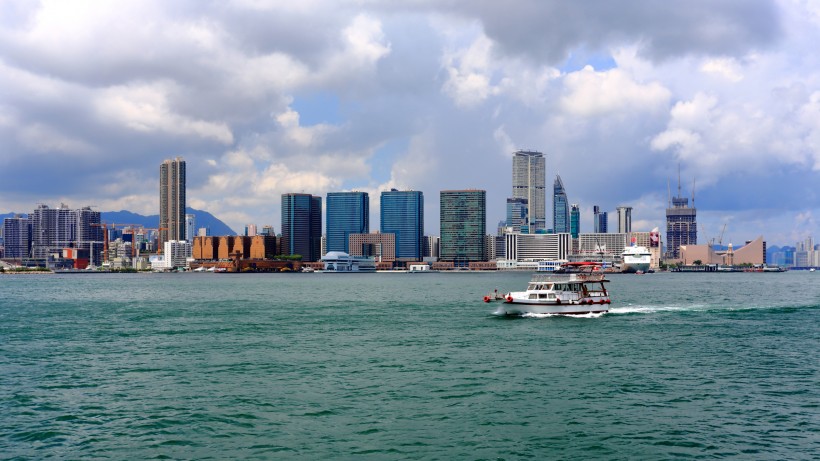 点击大图看下一张：香港九龙半岛风景图片