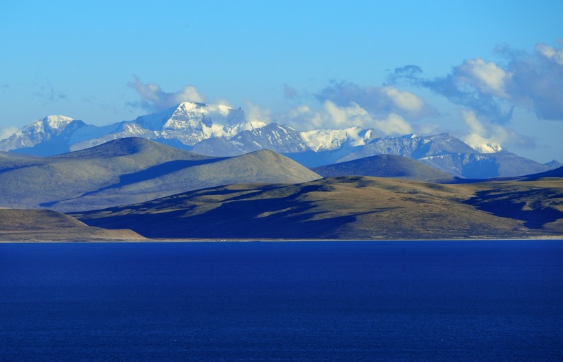 点击大图看下一张：西藏玛旁雍错风景图片