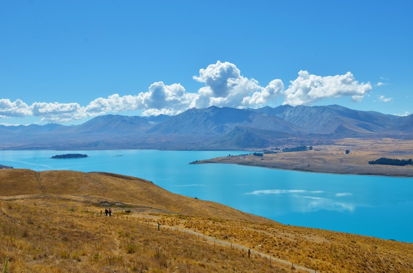 点击大图看下一张：新西兰特卡波湖风景图片