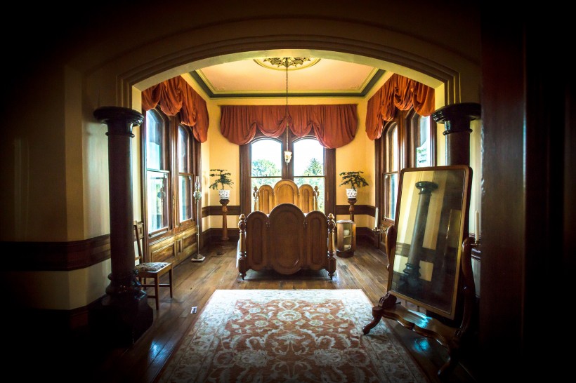 点击大图看下一张：新西兰古堡拉纳克城堡室内图片