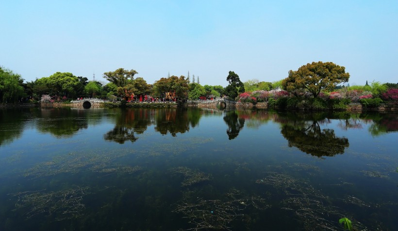 点击大图看下一张：江苏无锡蠡园风景图片