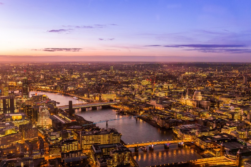 点击大图看下一张：伦敦城市美景图片