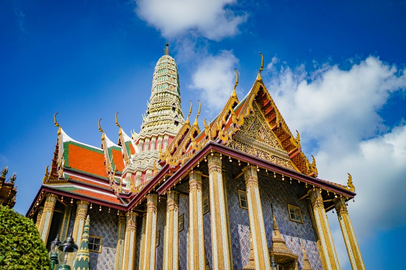 点击大图看下一张：泰国曼谷建筑风景图片