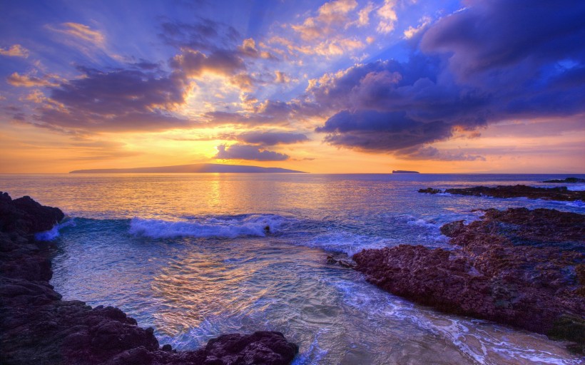 点击大图看下一张：美国夏威夷毛伊岛自然风景图片