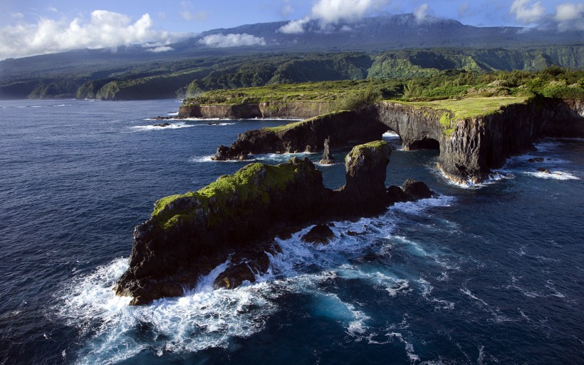点击大图看下一张：美国夏威夷毛伊岛自然风景图片