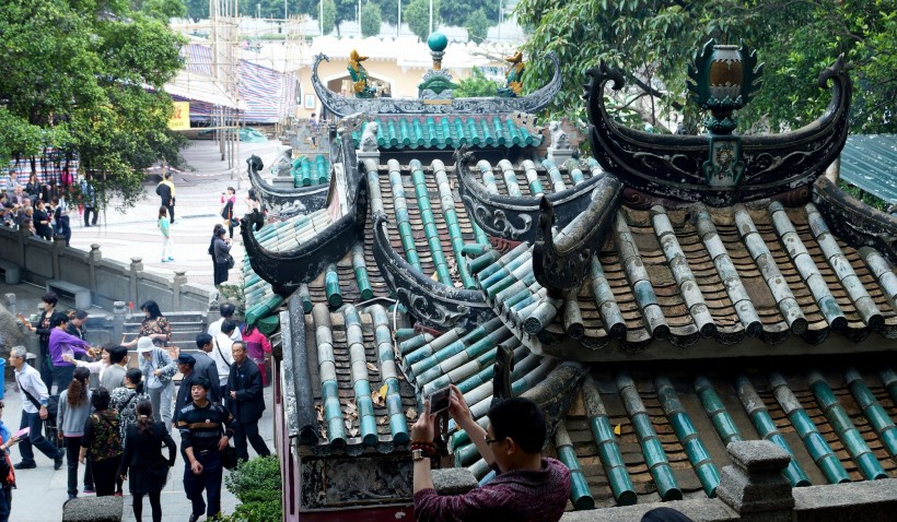 点击大图看下一张:澳门妈祖庙风景图片