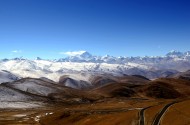 西藏珠穆朗玛峰风景图片_18张