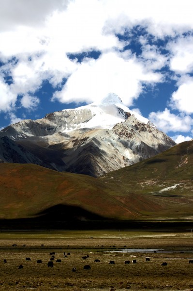 点击大图看下一张：西藏那曲风景图片