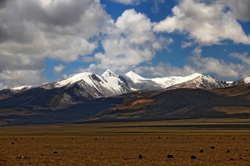 点击大图看下一张：西藏那曲风景图片