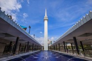 马来西亚吉隆坡国家清真寺图片_8张
