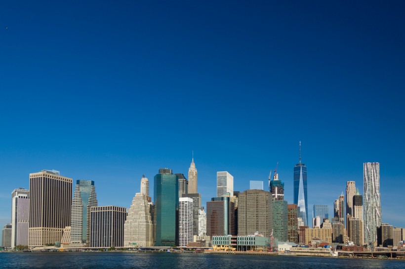 点击大图看下一张：美国纽约城市风景图片