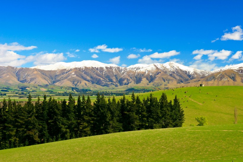 点击大图看下一张：新西兰风景图片