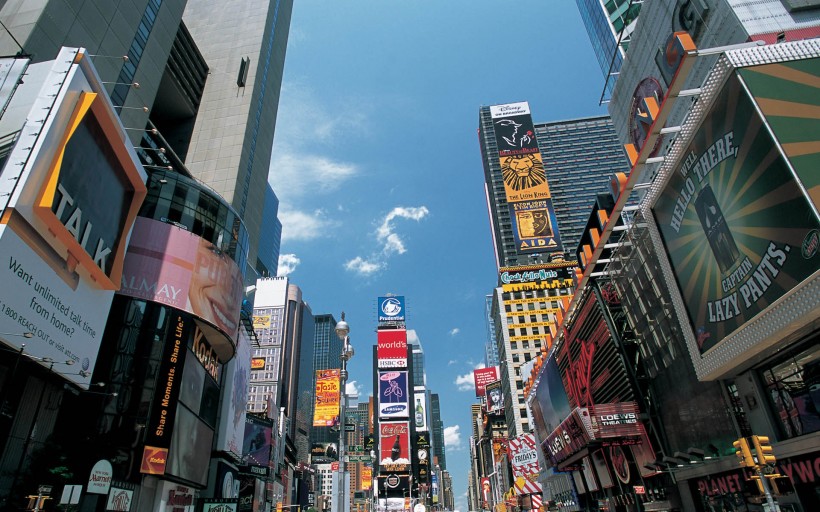 点击大图看下一张：纽约建筑风景图片