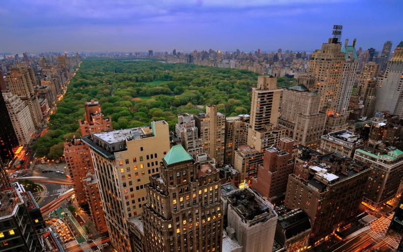 点击大图看下一张：纽约城市风光图片