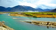 西藏尼洋河风景图片_11张