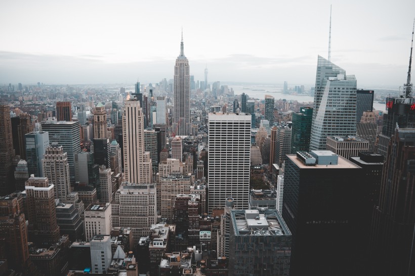 点击大图看下一张：美国纽约城市风景图片
