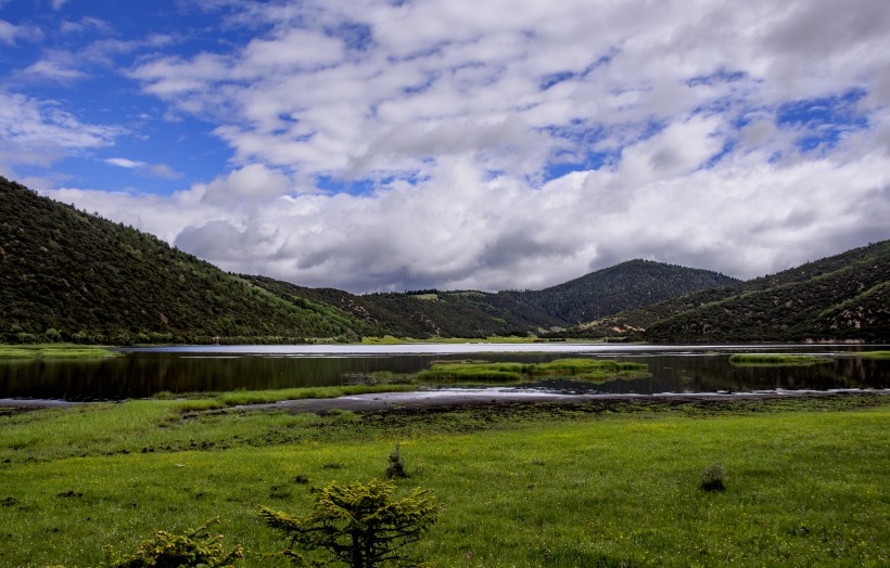 点击大图看下一张：云南普达措国家公园风景图片