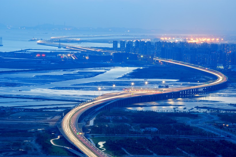 点击大图看下一张：广东深圳前海风景图片